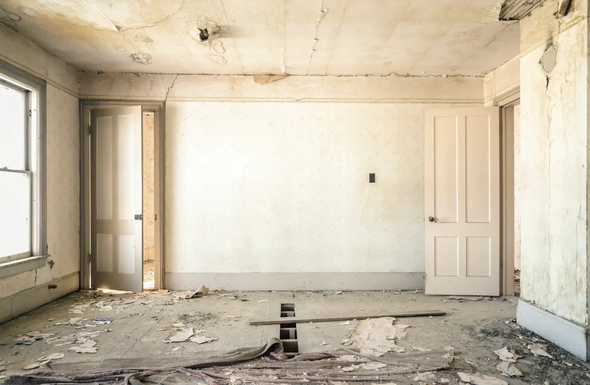 Waste disposal crew managing a cleanout project in Hainesport